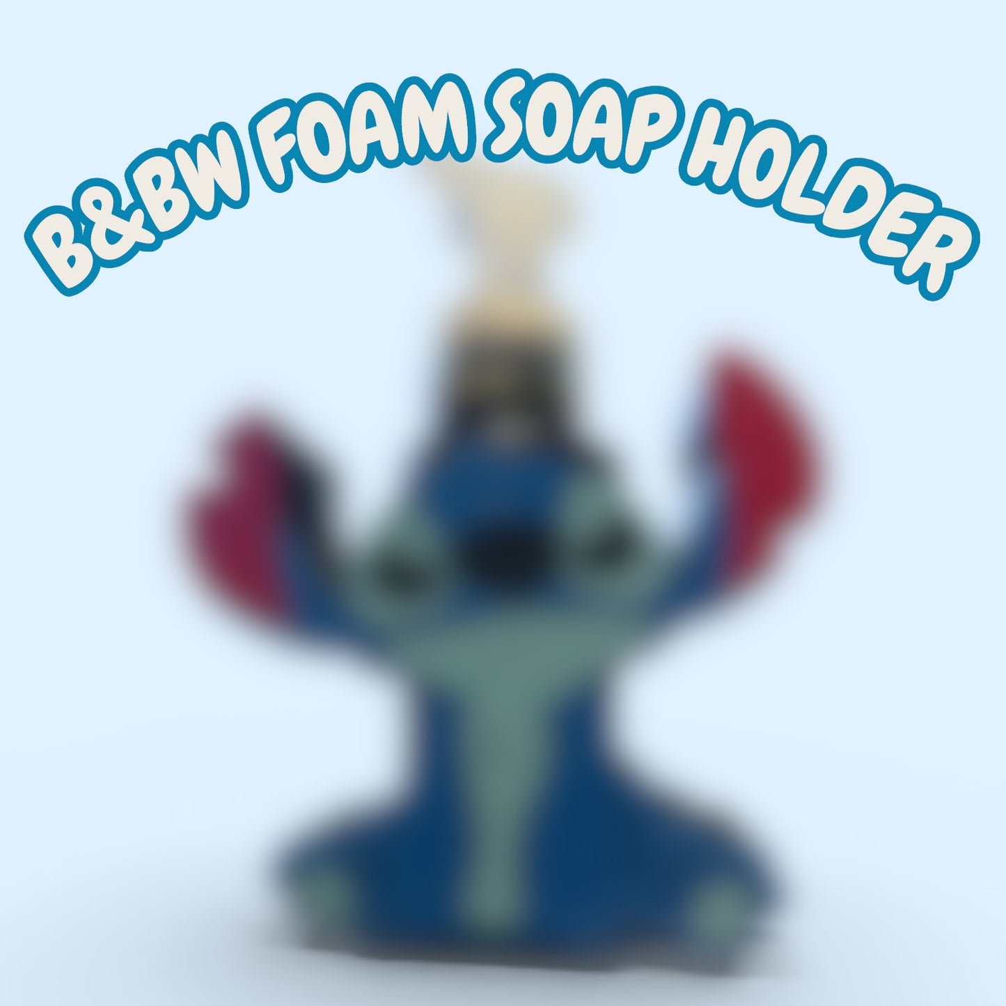 BBW blue guy soap holder