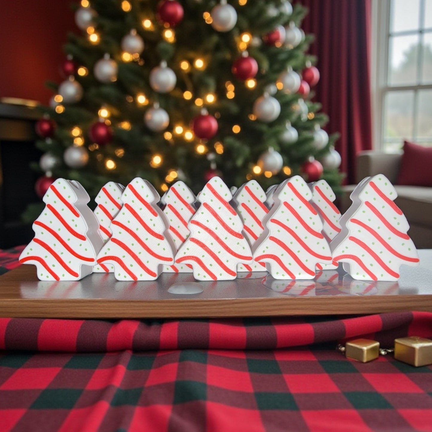 3d printed “Little Deb” cake holiday straw topper. Price includes shipping 🥰