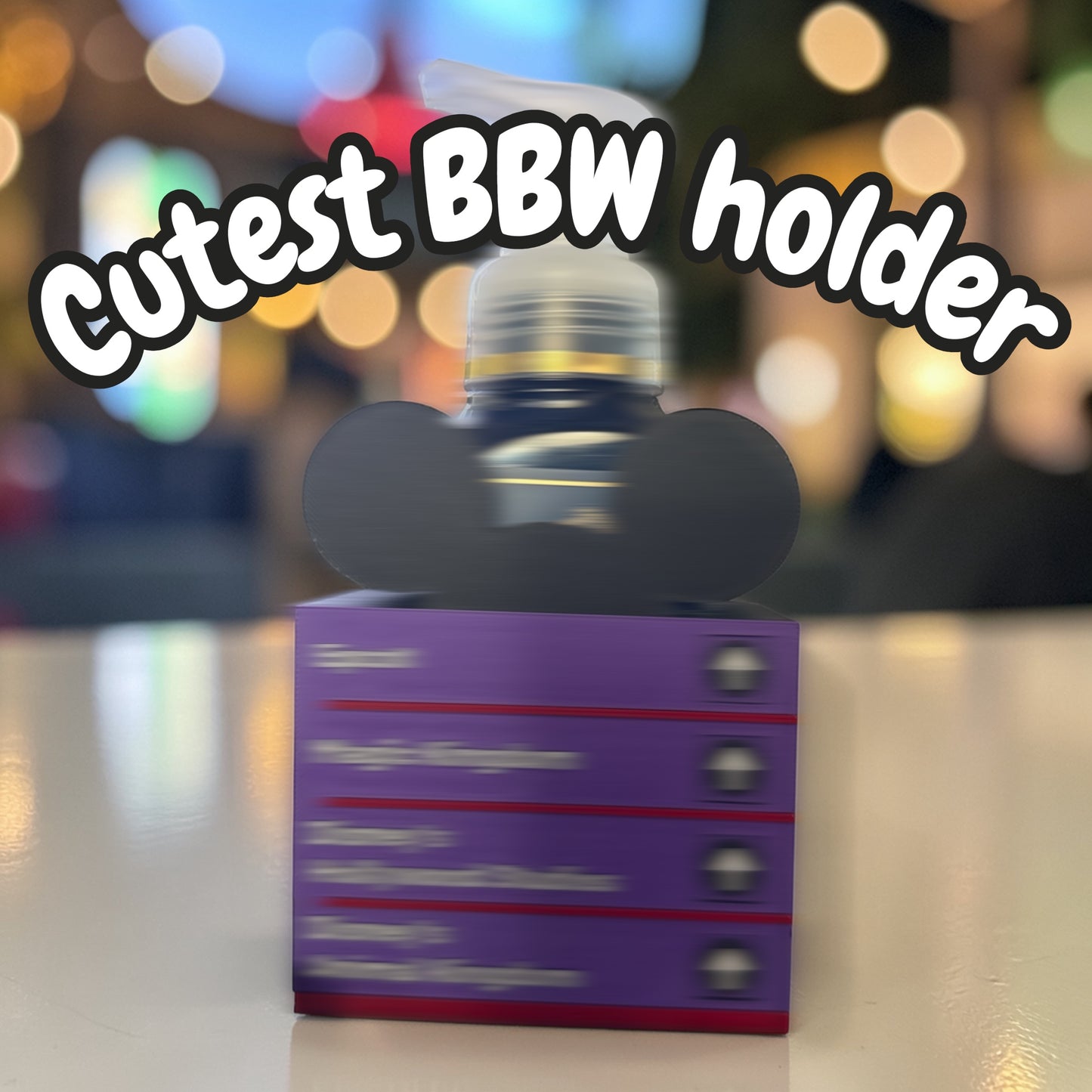 3d printed BBW soap holder “park directions”