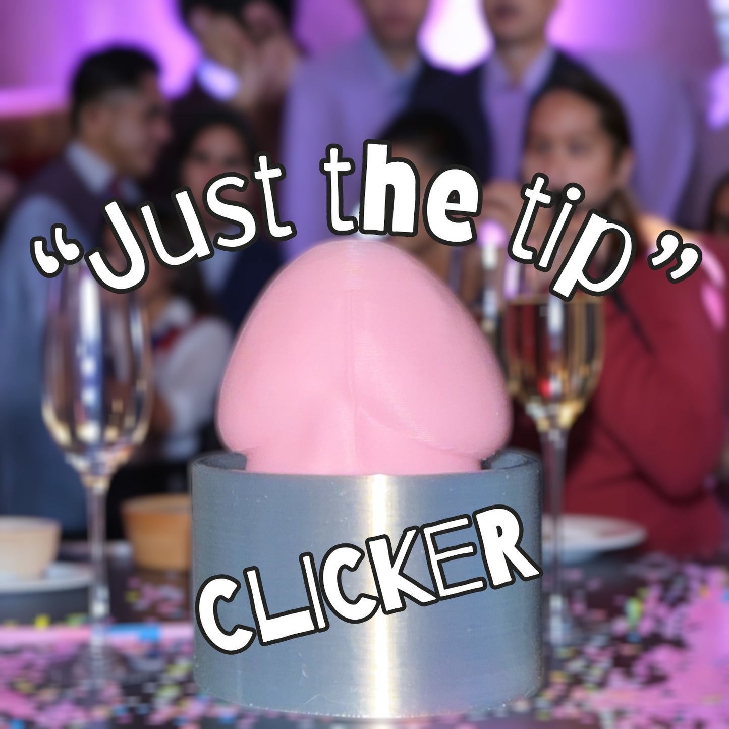 ADULT CONTENT  3d printed clicker… “just the tip”
