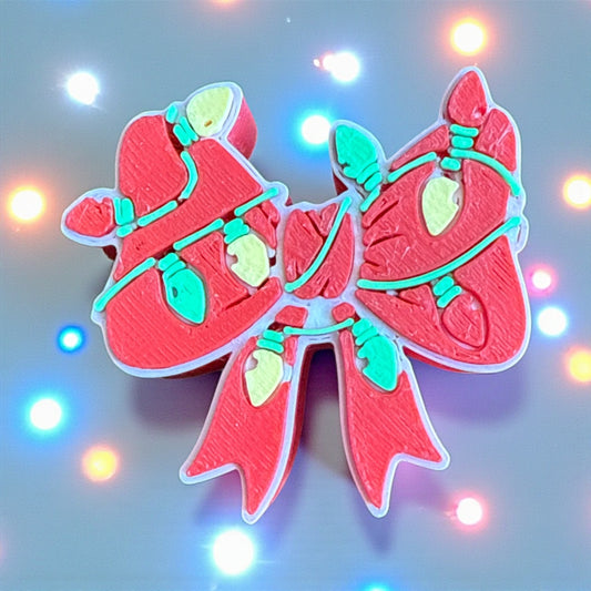 3d printed Christmas holiday  light bow. PRICE INCLUDES SHIPPING 🥰