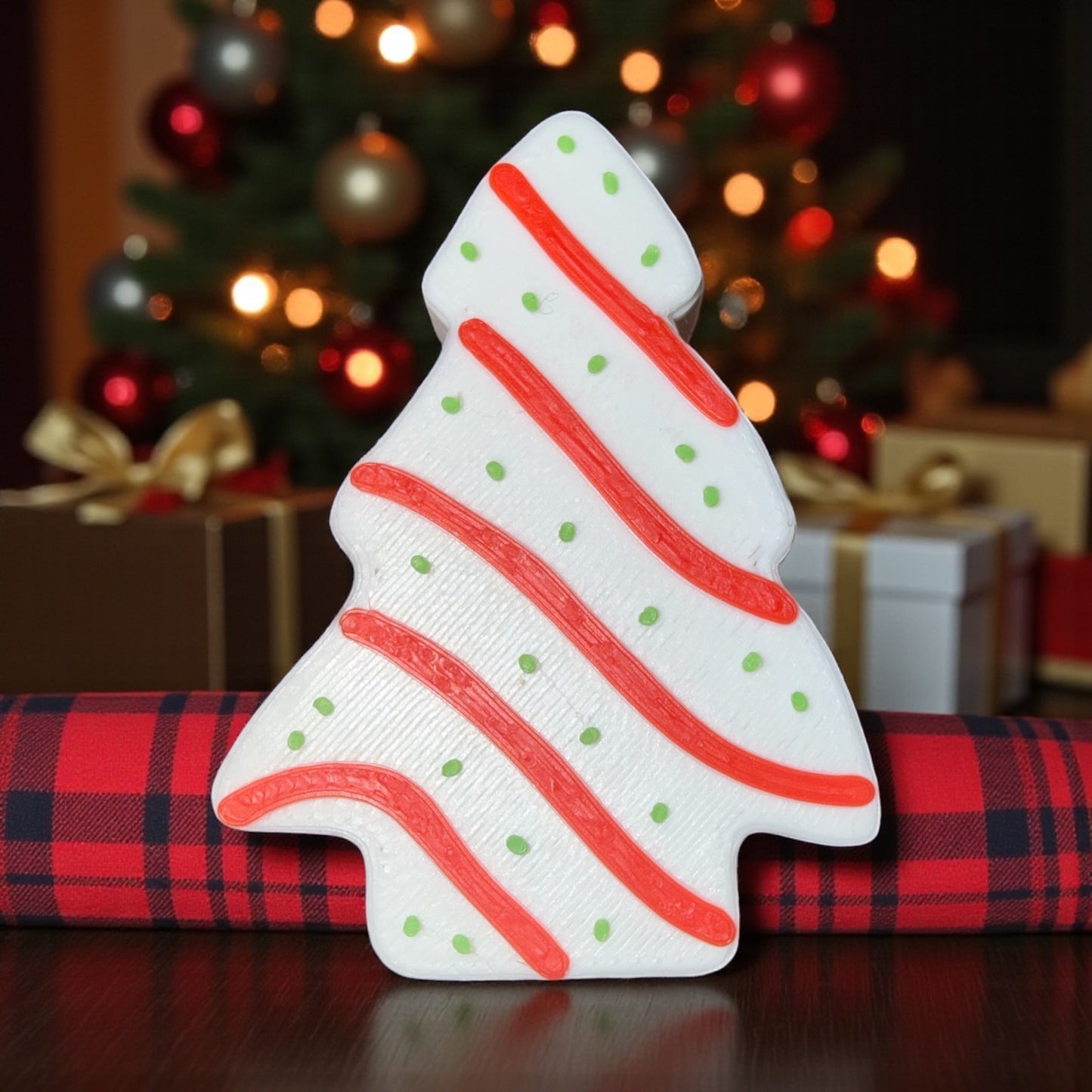 3d printed “Little Deb” cake holiday straw topper. Price includes shipping 🥰