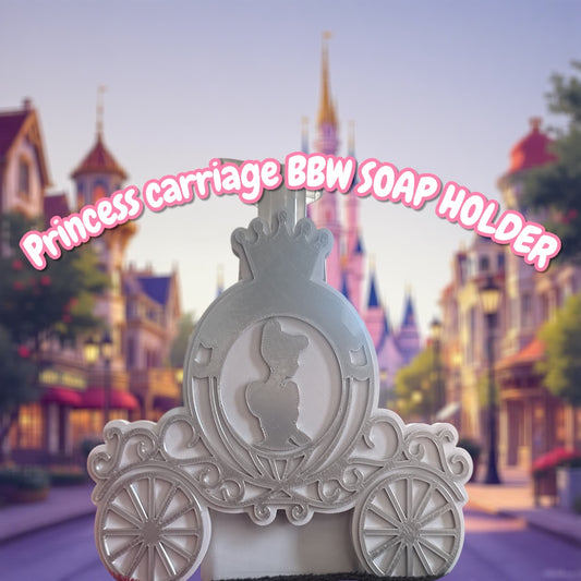 3D printed Princess carriage BBW soap holder