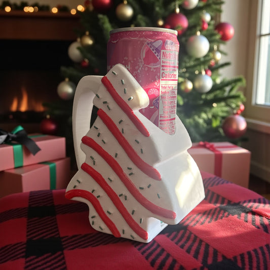 3d printed Holiday “Little Deb” SKINNY CAN holder