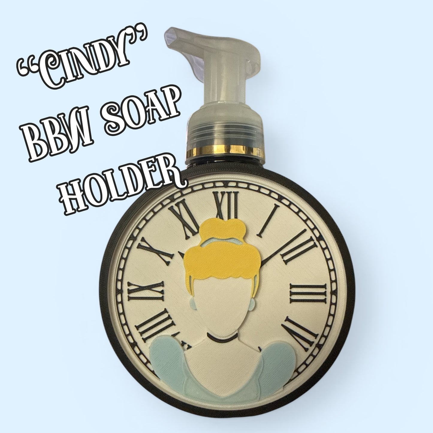 Clock strike BBW soap holder