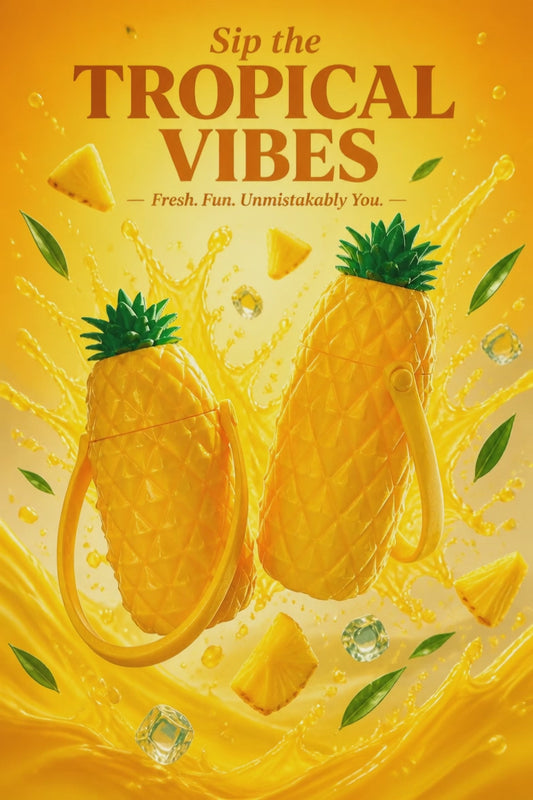 Reg and large PINEAPPLE can holders