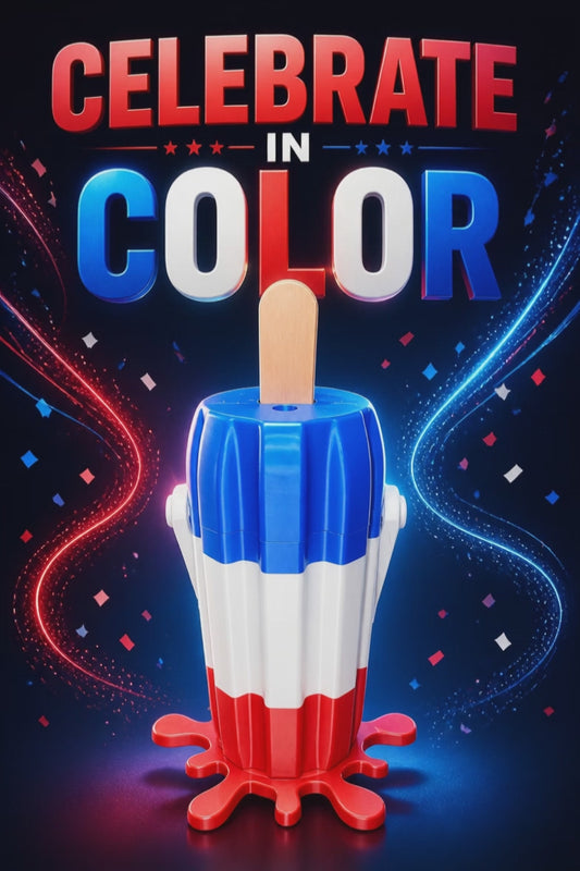 Skinny can, ROCKET POP, holder… Splat coaster included ♥️🤍💙
